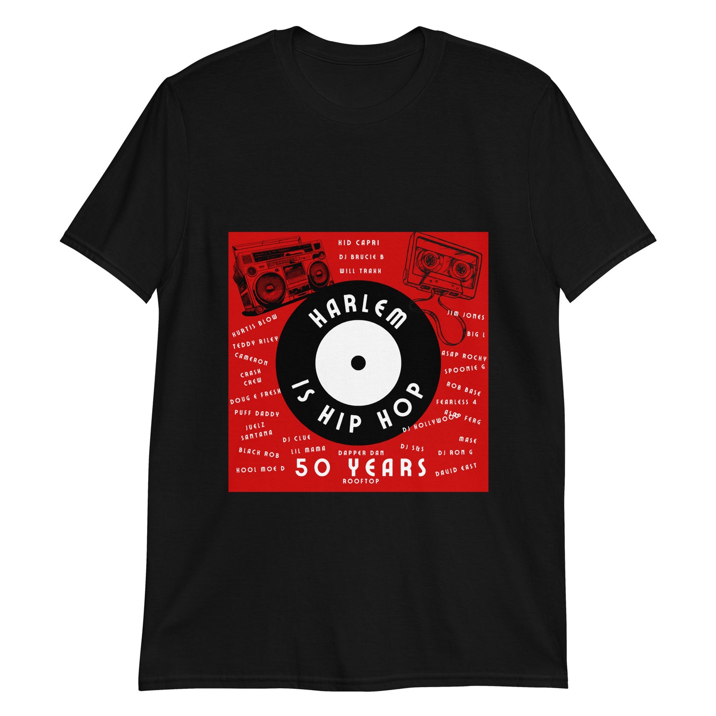 Harlem Hip Hop Short-Sleeve Unisex T-Shirt